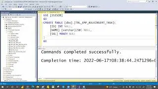 DAY07 SSIS BULK INSERT TASK