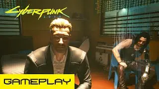 Cyberpunk 2077 Gameplay - V interrogates Hellman
