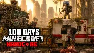I Survived 100 Days in a TRUE Zombie Apocalypse in Hardcore Minecraft