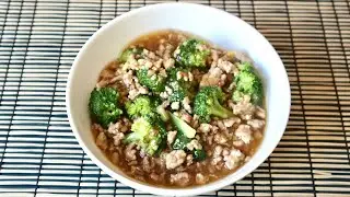 Broccoli with Silky Pork Sauce Recipe - Japanese Cooking 101