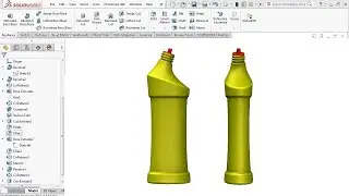 Surface Modeling - Plastic Bottle