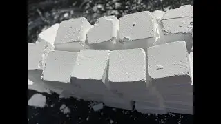 Massive Gym chalk Crushing - Celebrating 6K subs - Soft Gym Chalk Crushing •50 gym chalk blocks 🎊🌸