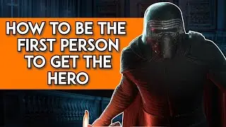 How To Be The FIRST Person To Get The Hero In Battlefront 2