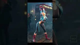 Cammy from Street Fighter 6 With Her Stretch Pose