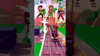 Brandon 🆚 jake 🆚 Alicia | subway surfers game play | #shorts #subwaysurfers #games