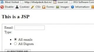 Tut-03 | JSP Example Topic | Servlet config | Dacleration Tag and Compleate Application | April 2020