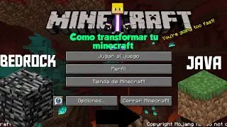 Como transformar tu minecraft pe a minecraft java 1.16.(video Antiguo/desactualizado)