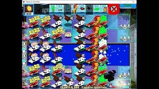 PVZ MOD Plants vs Lincoln supervivencia piscina dia dificil #plantsvszombies #mod #pvzmood