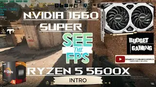 CS2 | NVIDIA 1660 SUPER x RYZEN 5 5600X | FPS TEST ALL SETTINGS