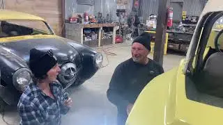 Full Custom Ian Roussel and His Wife Jamie Introduce You To Persephone 🌼Dune Buggy Brake Repair!