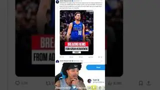 Flight reacts to Klay Thompson being Traded to the Dallas Mavericks #shorts