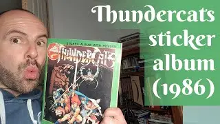 My Thundercats Panini sticker book album from 1986