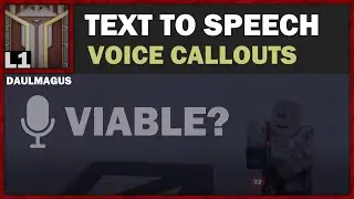 Using TTS for Callouts in a VAK Raid