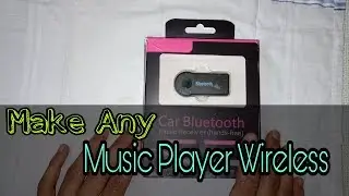 [Hindi ] Make any Music Player Wireless in Hindi | Tech G |