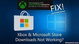 [SOLVED] Microsoft Store and Xbox App Downloads Not Working Windows 10, 2023 FIX