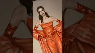 Digital fashion illustration with Procreate