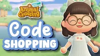🔴 Code shopping for my British Island of Crumpet! // Animal Crossing New Horizons