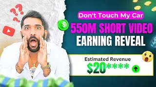 How Much Money I Earn From 500M Views On YouTube Shorts