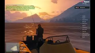 GTA 5 RP Majestic Рыбалка 2 лвл Озеро КАМБАЛА
