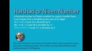 harshad number
