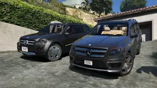 GTA V | MERCEDES GL500 VS. MERCEDES GL63 AMG | GTA 5 MOD