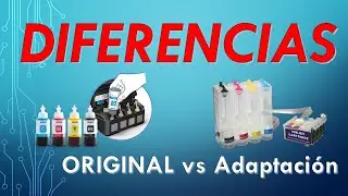 Diferencia Sistema Tinta Continua de Fabrica y Adaptación Interna (Cinemática Interna)