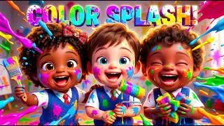 Colores Divertidos 🎨💦 | Aprende los Colores | EP 02 | Super Banana - Canciones Infantiles