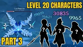 How Much Damage Can I Do With Level 20 Characters? (Genshin Impact)