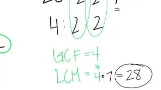 Finding the LCM