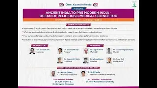 Ancient India to pre modern India  religion and medicine