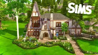 Tudor Home for Friendly Neighborhood Sorcerers // Stop Motion (Sims 4)