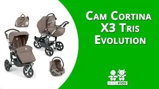 Универсальная коляска  3в1 Cam Cortina X3 Tris Evolution
