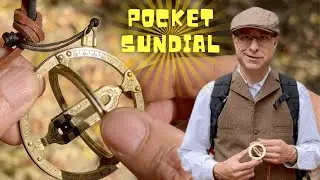 Telling Time with a Pocket Sundial! #StanleyLondon #CampingGear #Time #clock  #HikingInNature