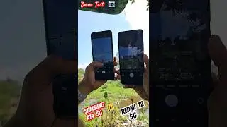 Redmi 12 5G vs Samsung A14 5G camera zoom comparison 