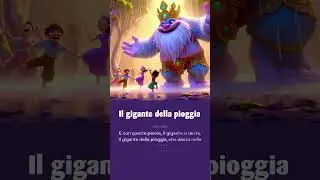 🌧️ Il Gigante della Pioggia | Canzone Magica per Bambini 🌈