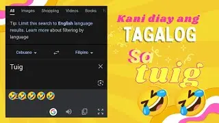 KANANG FIRST TIME KA NAKAHIBALO SA UNSAY TAGALOG SA TUIG 😁