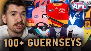 RANKING EVERY CURRENT AFL GUERNSEY 2025
