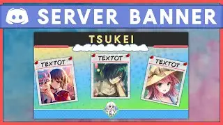 DISCORD SERVER BANNER 2 | PS Tutorial