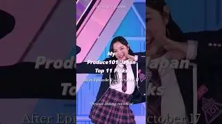 Top 11 after Episode 1 & 2! ☆ Prod101 Japan #produce101 #leaphigh #日プガールズ #日プ女子