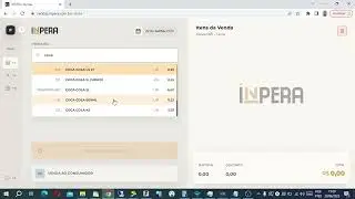 INPERA PDV - Aplicativo para Gestão de Vendas e Emissão de NFC-e nas nuvens.