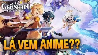 VAZOU???? ANIME DE GENSHIN É REAL??? | GENSHIN IMPACT