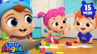 🚫 Hands Don't Go in My Mouth! - Stay Healthy Song 🌟 | Little Angel 😇💓| Colors For Kids 🏳️‍🌈🌈