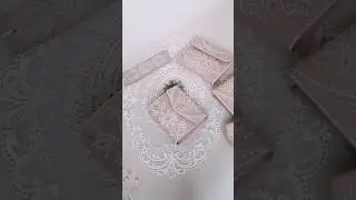 кошелек женский складной с ручной росписью 