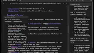Overview of the Strange New Worlds plugin for Obsidian