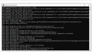 Convert any python  py  file into windows executable  exe