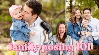 Posing Ideas for Families with One Child - Family of 3