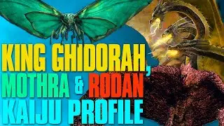 King Ghidorah, Mothra & Rodan (MonsterVerse)｜ KAIJU PROFILE 【wikizilla.org】
