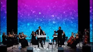 Bach - Badinerie - BWV 1067 Suite - Glass Harp & String Orchestra of the Astrakhan Philharmonic.