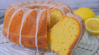 The tastiest and fluffiest lemon cake in 5 minutes!