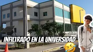 ENTRE A UNA UNIVERSIDAD SIN SER ESTUDIANTE 🤣 ( INFILTRADO EN LA UNI )